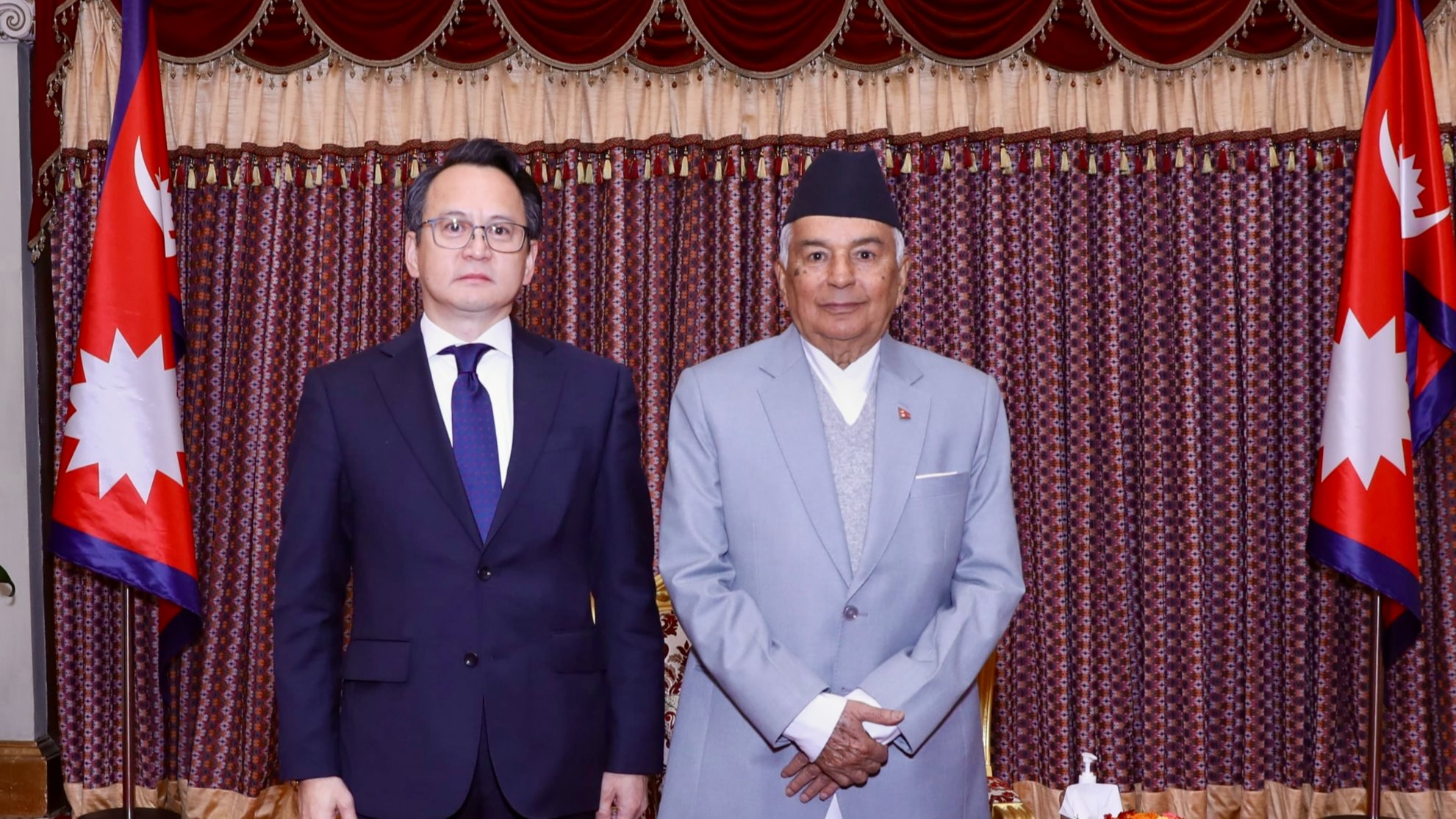 Ambassador to Nepal presents letter of credentials
